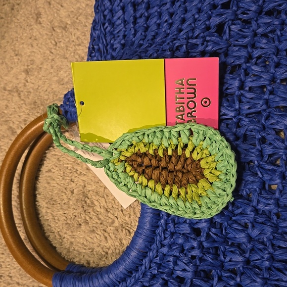 Tabitha Brown knit beach bag - Picture 3 of 3